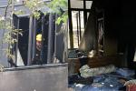 Cận cảnh ngôi nhà bị cháy lúc rạng sáng khiến 4 người tử vong ở Hà Nội