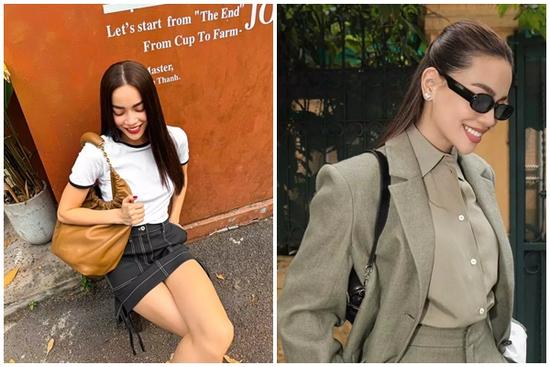 Thời trang đường phố của Hồ Ngọc Hà ở tuổi 40: Khi năng động, lúc sang chảnh