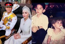 Hình ảnh mới nhất được Hoàng tử Brunei đăng tải hé lộ mối quan hệ đặc biệt hiếm có của cặp đôi hoàng gia
