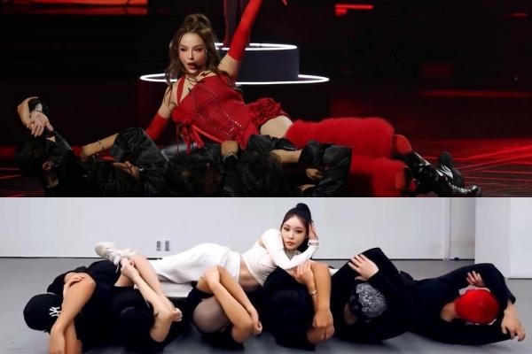 Vũ đạo gợi cảm của chị đẹp giàu nhất Huyền Baby bị tố bắt chước-1