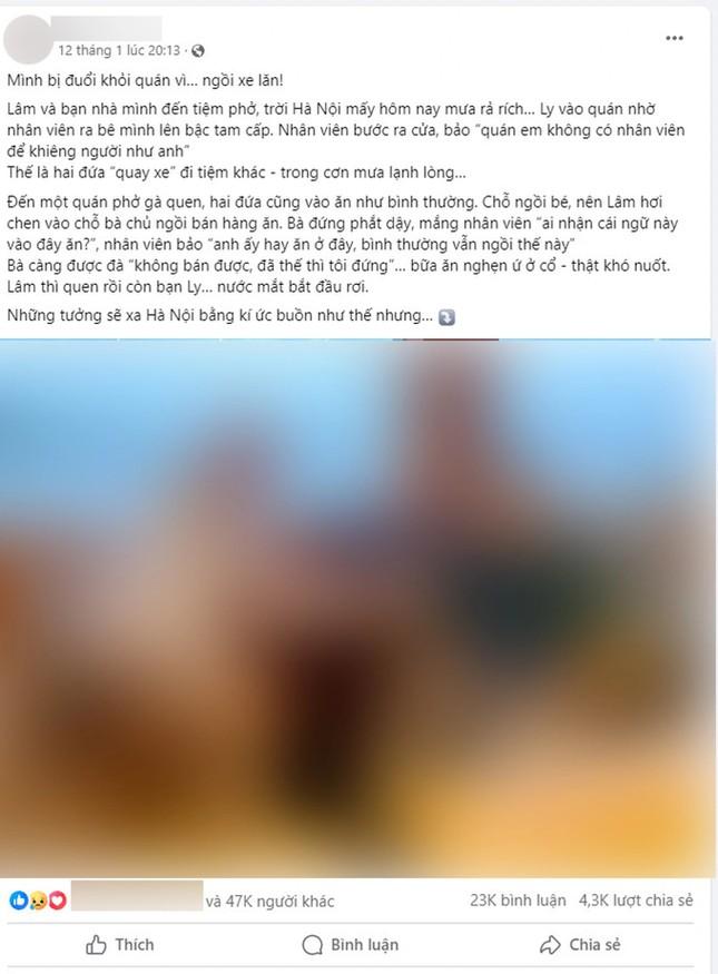 Toàn cảnh vụ việc gây xôn xao MXH: TikToker tố quán phở đuổi khách vì ngồi xe lăn-1