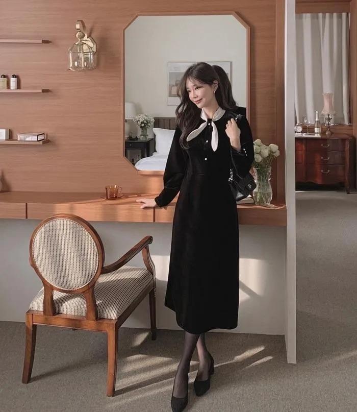 10 set trang phục màu trung tính cho những ai không thích diện đồ màu mè đón Tết-2