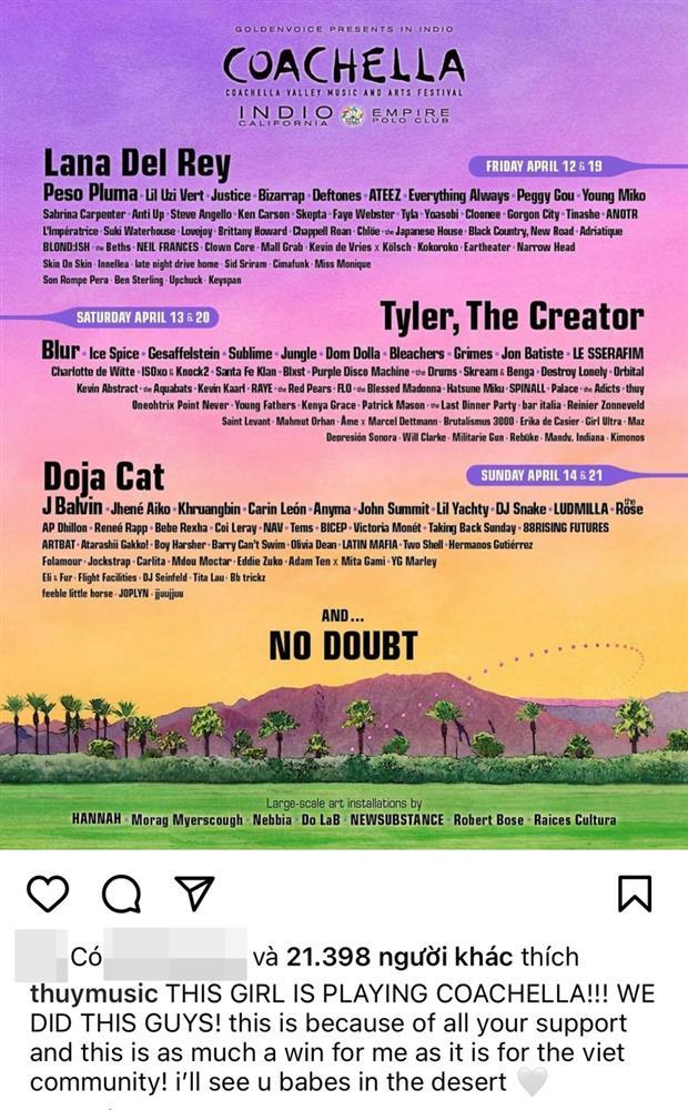 Nghệ sĩ gốc Việt đầu tiên biểu diễn tại Coachella, chia sẻ đầy tự hào về cộng đồng người Việt-1