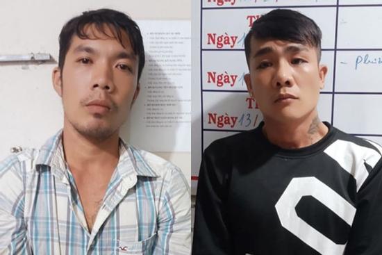 Bắt 2 đối tượng ở Kiên Giang mang súng đã lên đạn đi chơi đêm