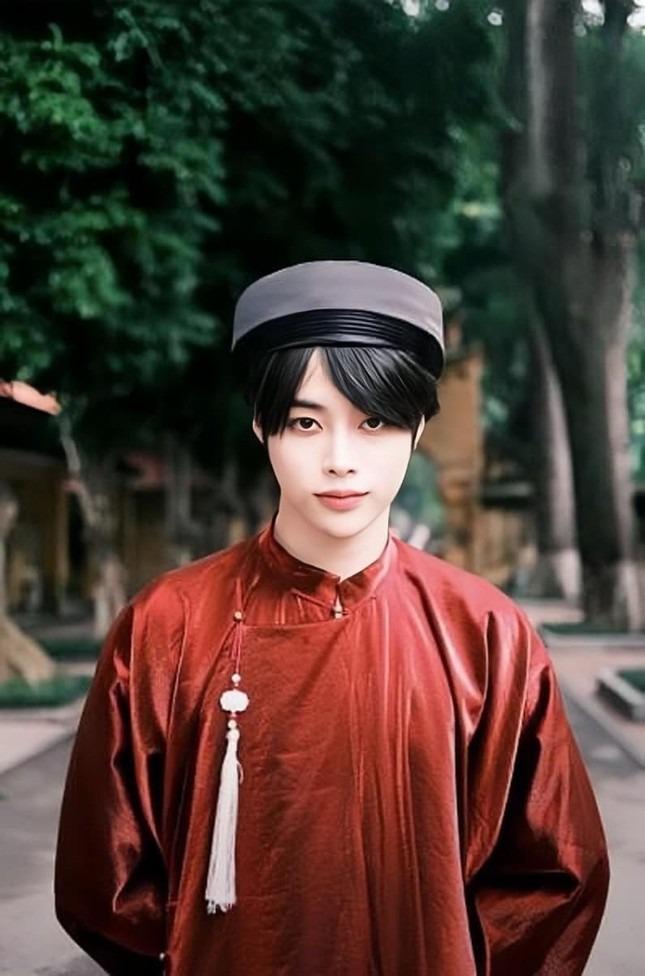 Thần tượng Hàn Quốc người Yên Bái mặc áo tấc gây sốt-2