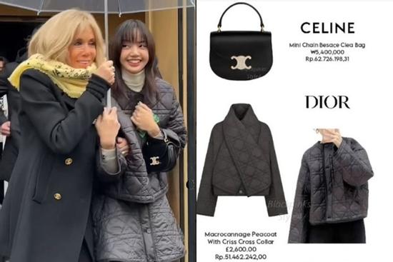 Celine có chạnh lòng khi Lisa diện đồ Dior xuống phố cùng Đệ nhất phu nhân Pháp?