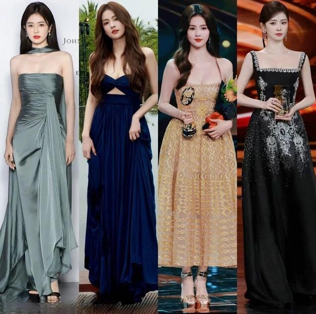 Bạch Lộc vịt hoá thiên nga, lột xác lộng lẫy trên thảm đỏ, nhan sắc thăng hạng, sự nghiệp lên hương-2