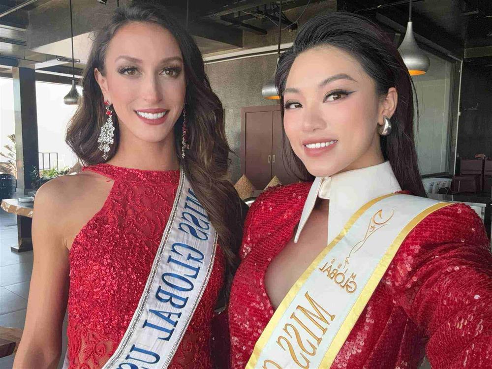 Đoàn Thu Thủy tại Miss Global mê ăn bánh chưng, chăm chạy bộ để không mất vòng eo thắt nút-3