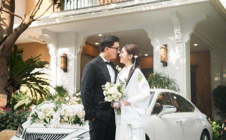 Đám cưới Ngọc Huyền Thương ngày nắng về: Cơ ngơi gia đình chú rể khiến cư dân mạng trầm trồ-2