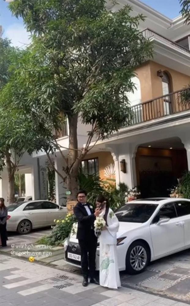 Đám cưới Ngọc Huyền Thương ngày nắng về: Cơ ngơi gia đình chú rể khiến cư dân mạng trầm trồ-4