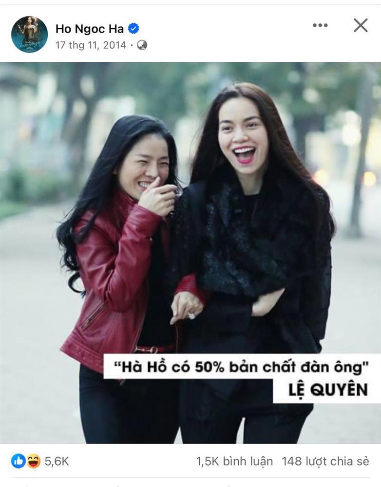 Nghi vấn cạch mặt Lệ Quyên nhiều năm, Hà Hồ vẫn còn giữ lại điều tình nghĩa này-1