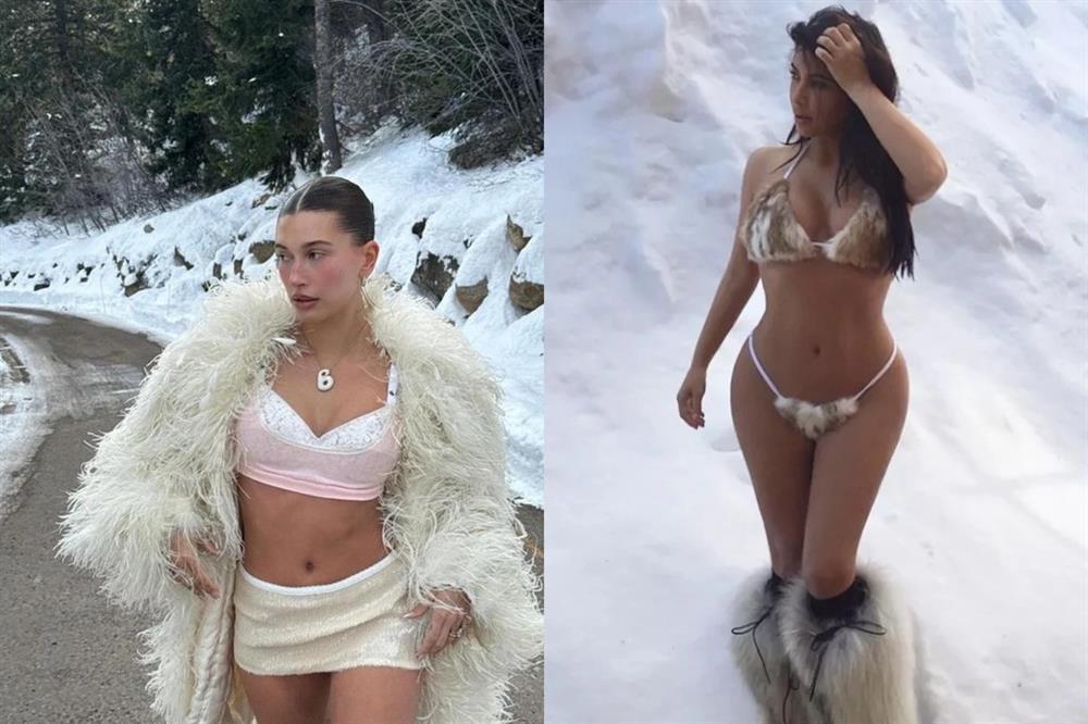 Thảo Nhi Lê và loạt mỹ nhân Việt diện bikini giữa trời tuyết gây tranh cãi-9