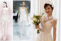 Diễn viên Ngọc Huyền diện 4 chiếc váy cưới, giá 271 triệu đồng