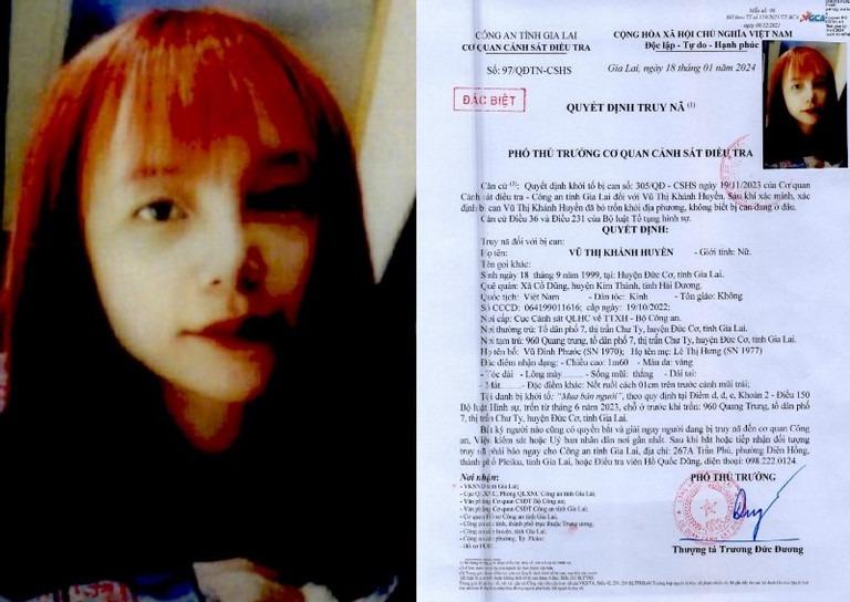 Truy nã cô gái lừa bán 5 người sang Lào hành nghề phi pháp-1