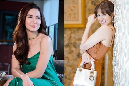 'Người đàn bà đẹp nhất Philippines' không còn lộ vòng 2 'màu mỡ' vì váy lụa