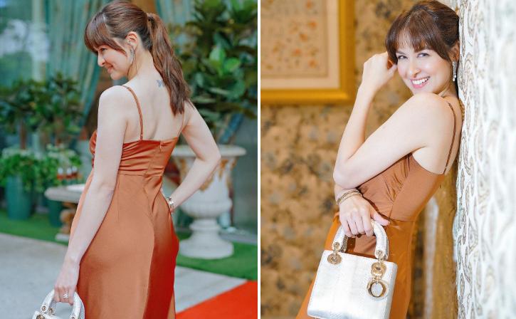 Người đàn bà đẹp nhất Philippines không còn lộ vòng 2 màu mỡ vì váy lụa-3