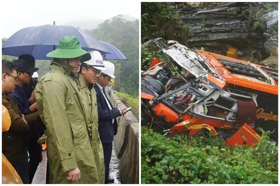 Xe khách lao xuống vực đã 2 ngày không gửi dữ liệu giám sát hành trình