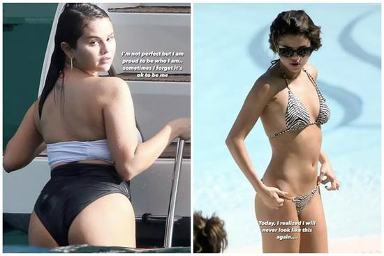 Ảnh Selena Gomez diện áo tắm 10 năm trước và hiện tại