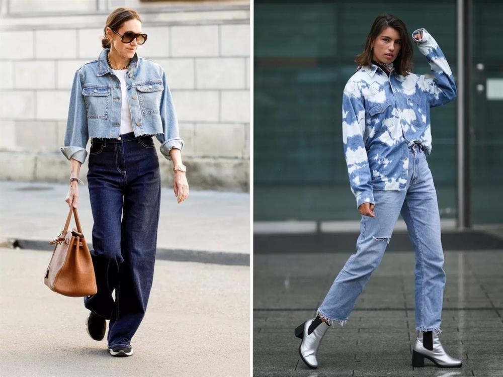 Phối đồ denim từ đầu đến chân thế nào để trông sành điệu?-5