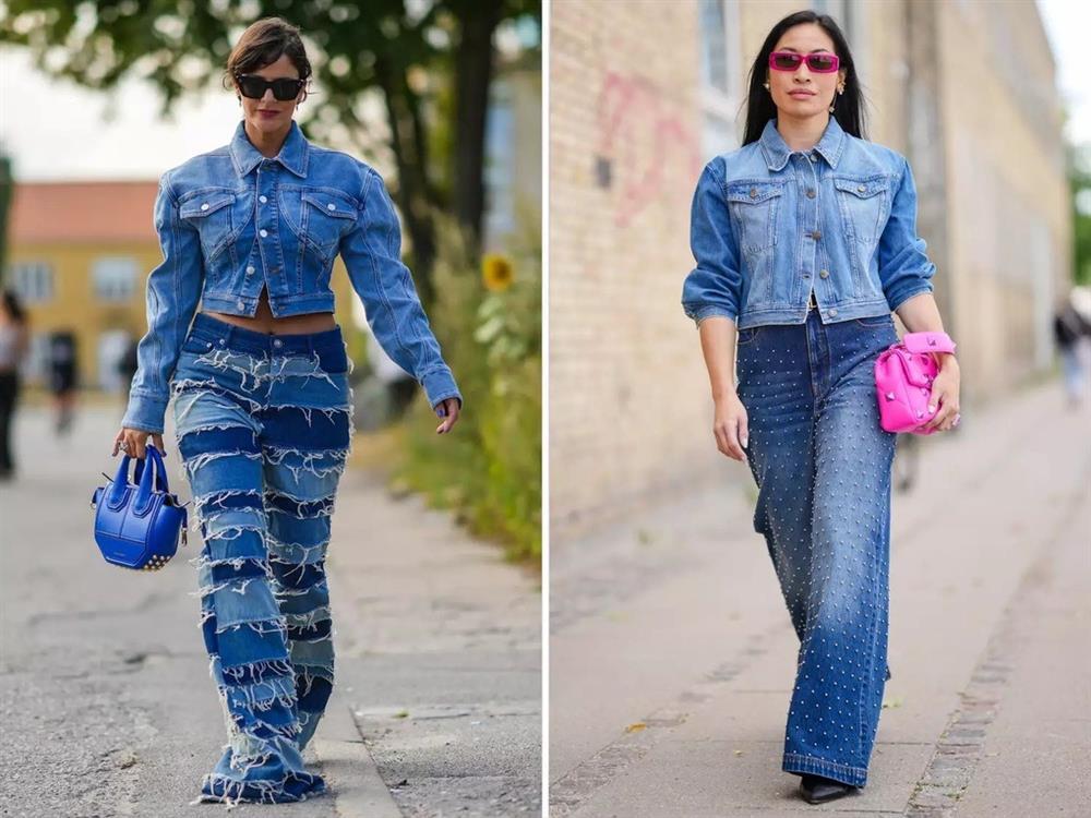 Phối đồ denim từ đầu đến chân thế nào để trông sành điệu?-7