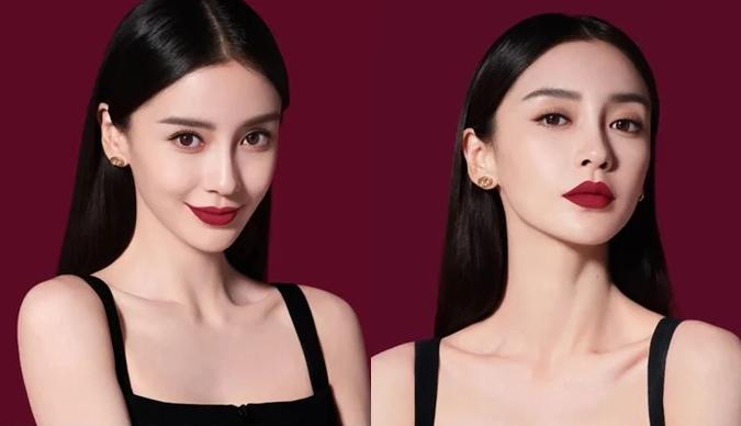 Học Angelababy cách tô son đỏ sang chảnh, khí chất cho mùa lễ hội-4