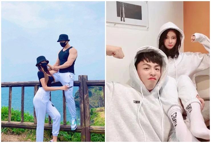 Cặp đôi đũa lệch giới thể hình: Chàng 23 tuổi yêu chị 36 tuổi, body cả hai gây sốt-3