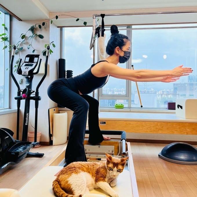 Cách Jisoo tập luyện Pilates để có cơ bụng săn chắc, không chút mỡ thừa-2