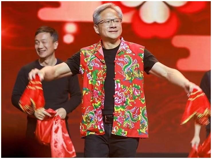 Nhiều đàn ông mê mẩn họa tiết chăn con công, ngay cả CEO cũng mặc lên sân khấu-1