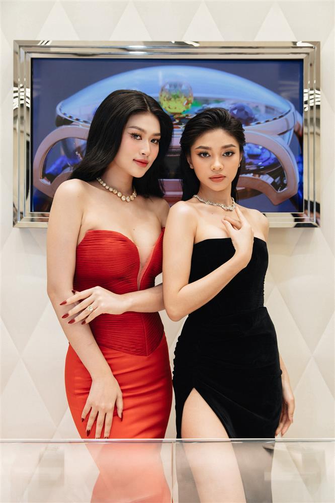 Hoa hậu Đoàn Thiên Ân đọ nhan sắc với Á hậu Minh Kiên trong 1 khung hình-2