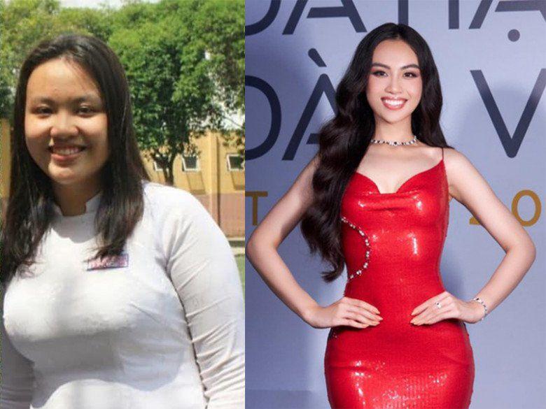 Á hậu Thủy Tiên nặng gần 1 tạ nhịn ăn cơm để giảm cân, loại hơn 30kg mỡ trong 18 tháng-5