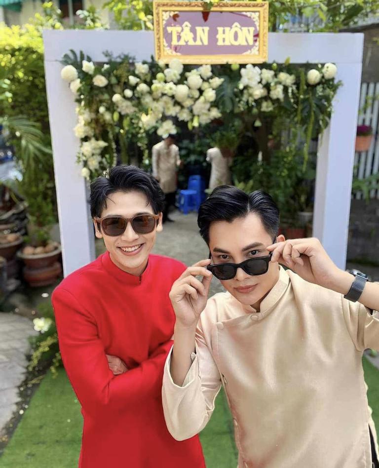 Hoa hậu Kiều Ngân đằm thắm trong lễ tân hôn với cựu thành viên nhóm 365-4