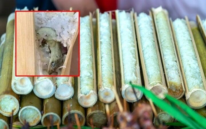 Ăn cơm lam ngửi thấy mùi thịt nướng, cô gái khóc thét khi phát hiện nguyên nhân-1