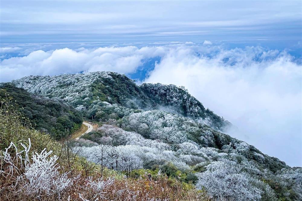 Khoảnh khắc thiên nhiên miền Bắc ngủ vùi trong băng đẹp xiêu lòng-2