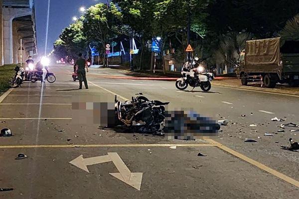 Va chạm với xe ba gác trên quốc lộ, 2 thanh niên tử vong-2