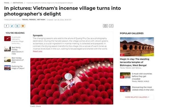 Truyền thông quốc tế đồng loạt ngợi ca làng hương Việt Nam-4