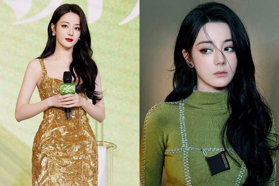 Nhan sắc Địch Lệ Nhiệt Ba hot nhất Weibo