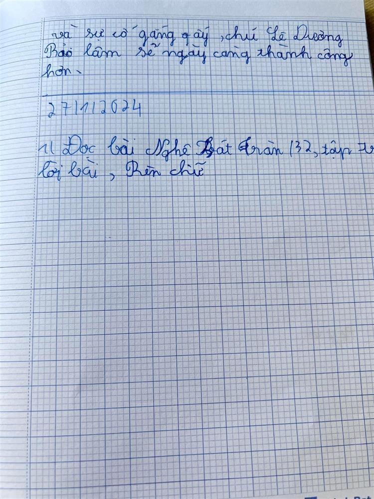 Lê Dương Bảo Lâm hào hứng khoe bài văn tả mình, chân dung tác giả khiến cộng đồng mạng cười bò-5