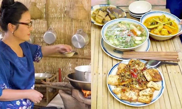 Ngân Quỳnh lấn sân làm đầu bếp miệt vườn, vui thú điền viên ở tuổi 58-3