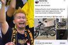 CĐV Malaysia bán xe máy để đi xem Asian Cup 2023 gây sốt mạng xã hội