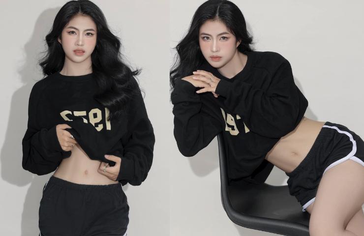 Thanh Nhã, Hoàng Loan nhan sắc thăng hạng khi rời áo đấu, body đẹp nhờ quần quật làm điều này-13