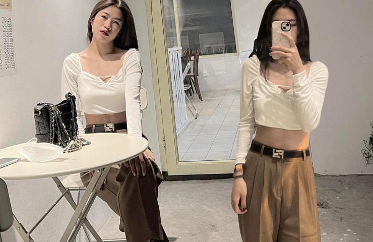 Thanh Nhã, Hoàng Loan nhan sắc thăng hạng khi rời áo đấu, body đẹp nhờ quần quật làm điều này-17