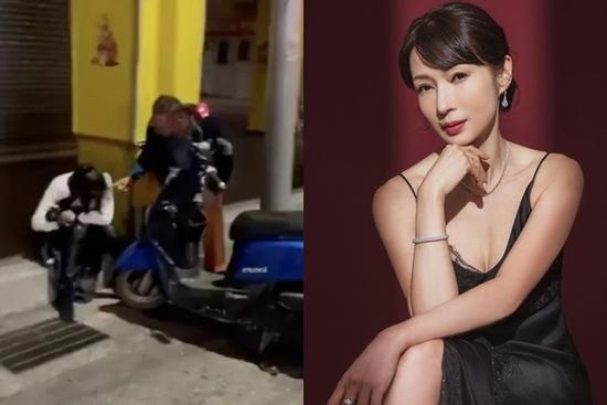 Nữ diễn viên Thúy Bình bị chồng đánh giữa phố