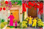 Gia đình sao Việt rộn ràng cùng diện áo dài du xuân sớm-9