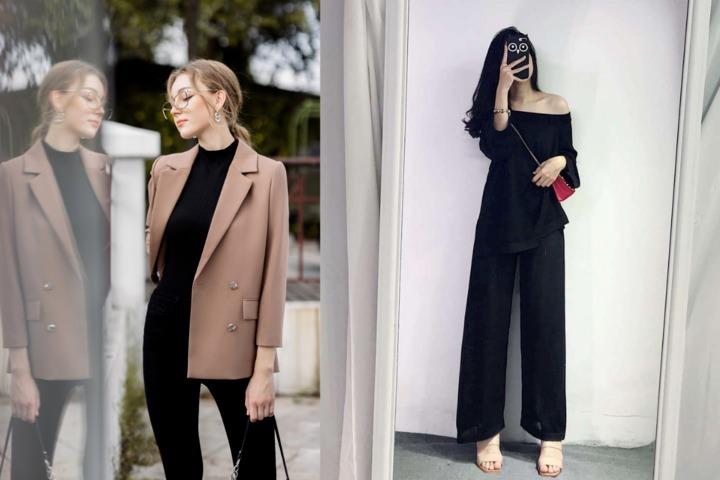 Chỉ mất 3 phút để phối quần đen với áo mùa đông chuẩn chỉnh-1