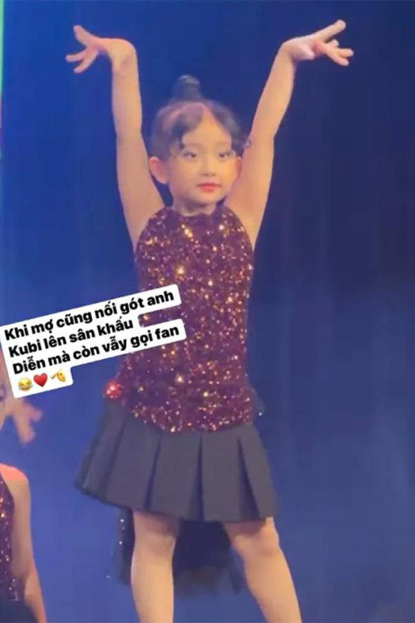 Con Khánh Thi có vẻ ngoài cá tính, càng lớn càng bộc lộ tài năng như bố mẹ-2