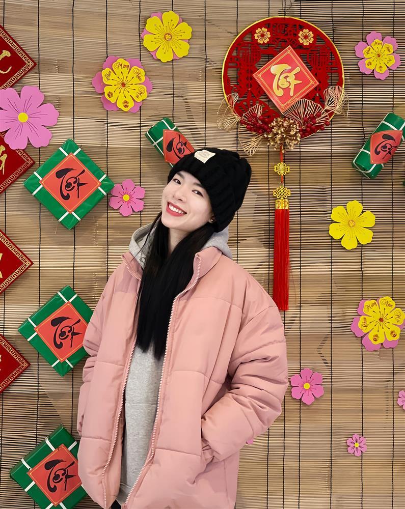 Dàn hoa khôi bóng chuyền Việt Nam lên đồ đón Tết-5