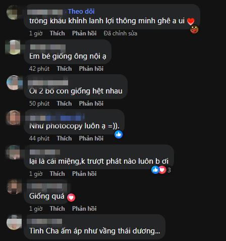 Cường Đô La gây sốt khi khoe ảnh 3 thế hệ, cậu út Sutin được chỉ một điểm giống bố!-3