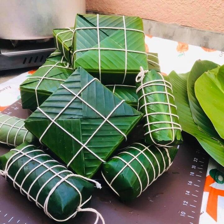 Dân mạng khoe bánh chưng tự gói từ siêu phẩm tới thảm hoạ-4