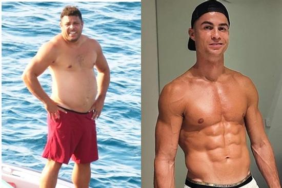 Khi body của Ronaldo 'béo' bị đem ra so sánh với CR7: Khác nhau một trời một vực