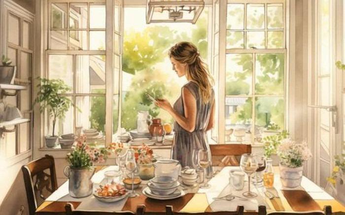 Bị mẹ kế bắt bẻ mâm cỗ, em dâu tôi chỉ nói mấy câu đã khiến bà xấu hổ-1